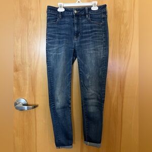 American Eagle Classic Blue Skinny Jeans